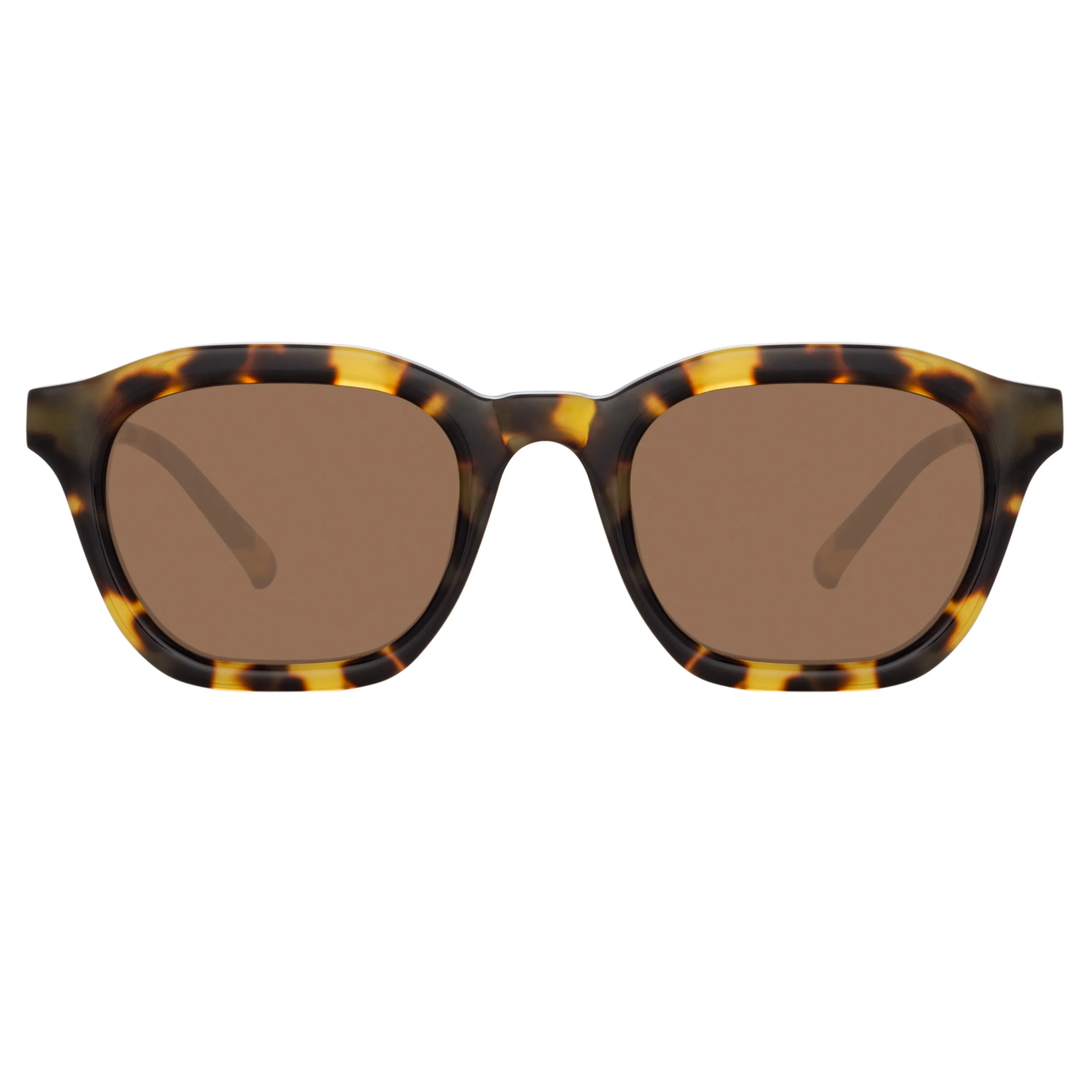 The Attico Haynes D-Frame Sunglasses in Tortoiseshell sold by Linda Farrow product image thumbnail 2