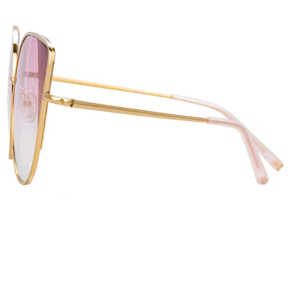 Matthew Williamson Orchid C4 Oversized Sunglasses sold by Linda Farrow product image thumbnail 3