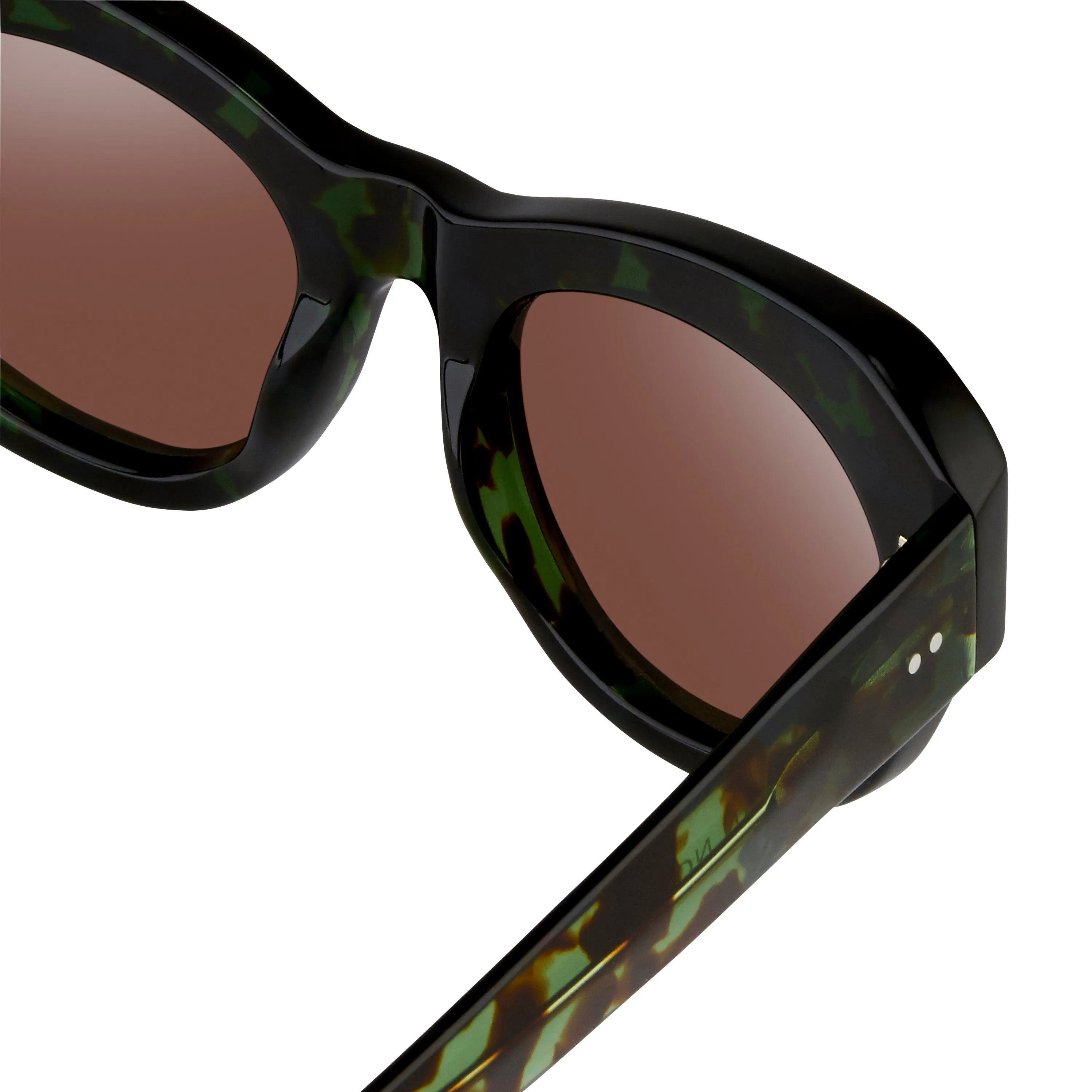 Dries van Noten 99 C10 Angular Sunglasses sold by Linda Farrow product image thumbnail 4
