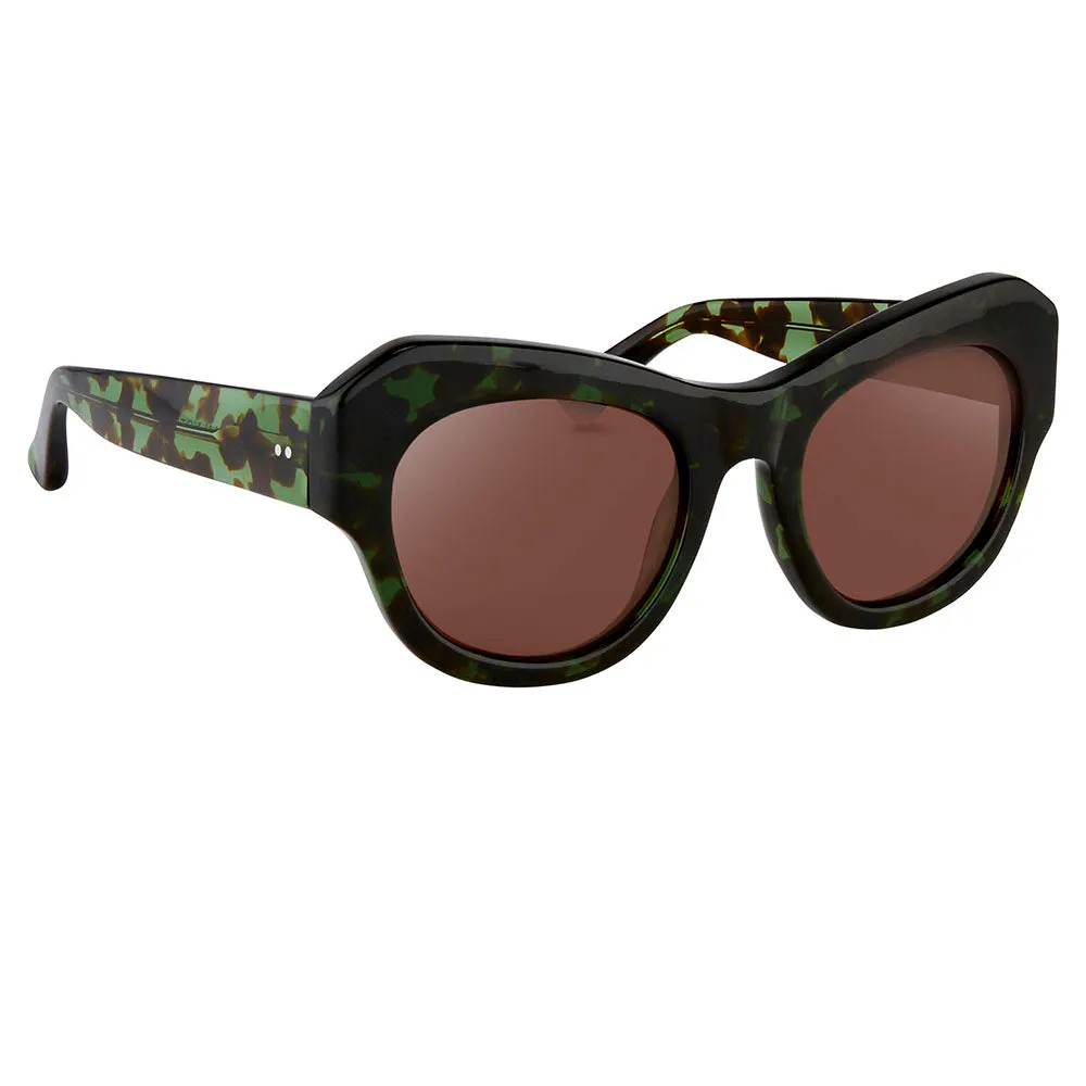Dries van Noten 99 C10 Angular Sunglasses sold by Linda Farrow product image thumbnail 2