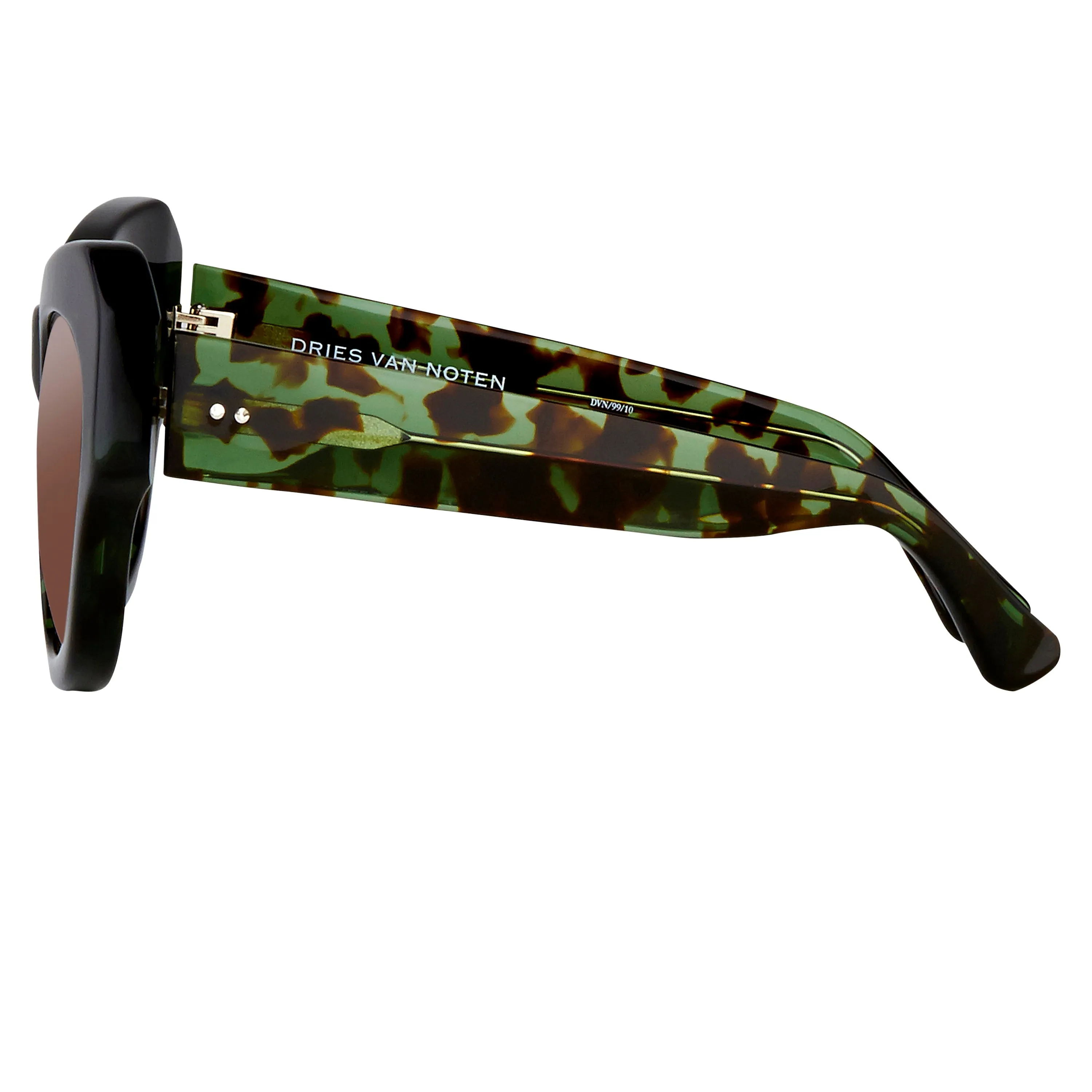 Dries van Noten 99 C10 Angular Sunglasses sold by Linda Farrow product image thumbnail 3