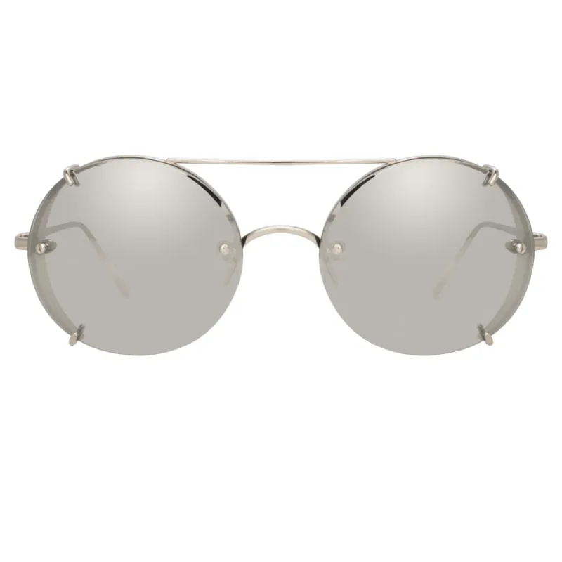 Linda Farrow Grace C2 Oval Sunglasses sold by Linda Farrow