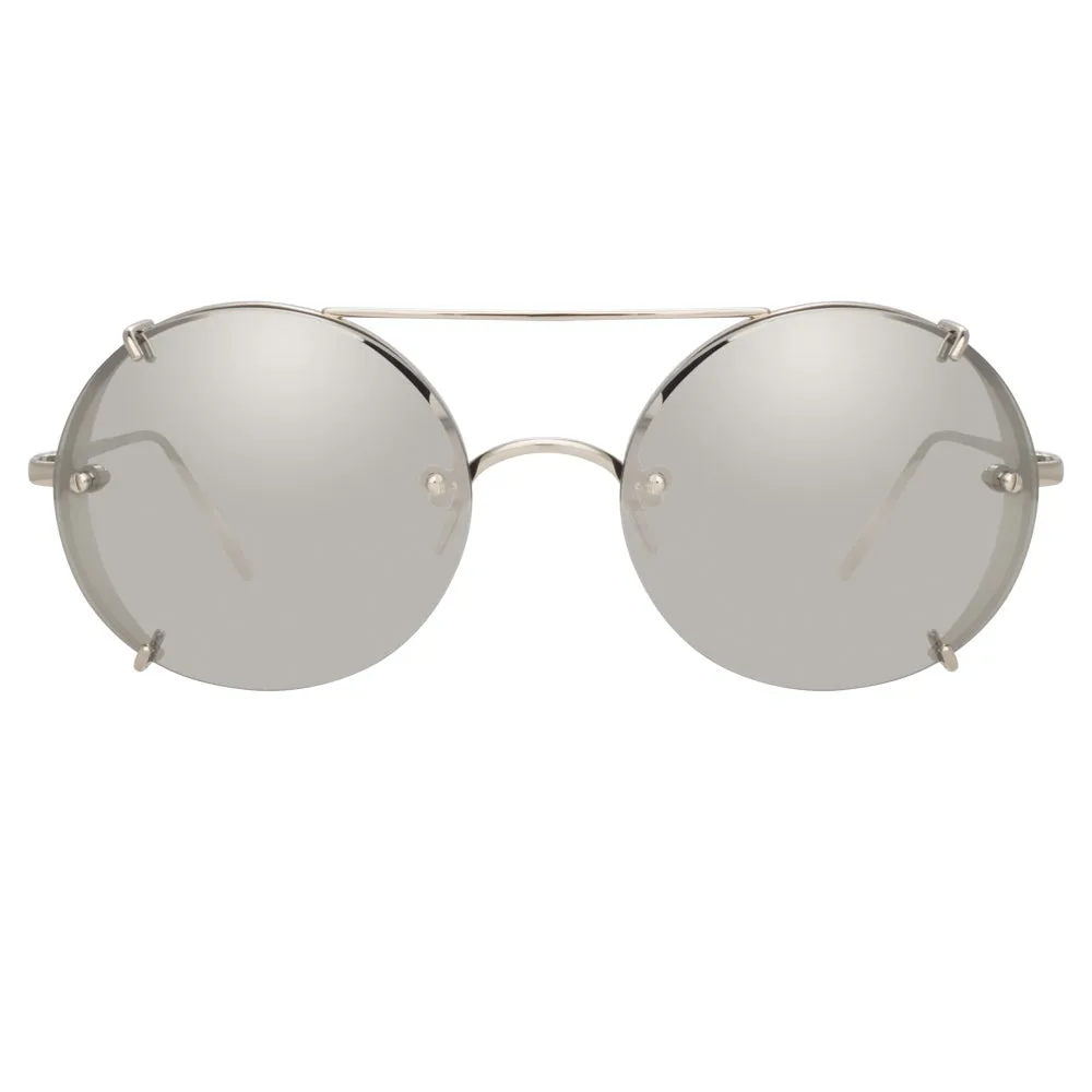 Linda Farrow Grace C2 Oval Sunglasses sold by Linda Farrow