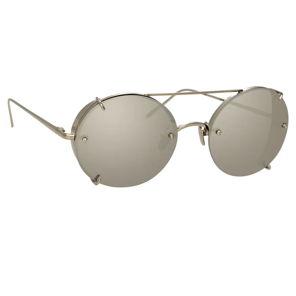 Linda Farrow Grace C2 Oval Sunglasses sold by Linda Farrow product image thumbnail 2