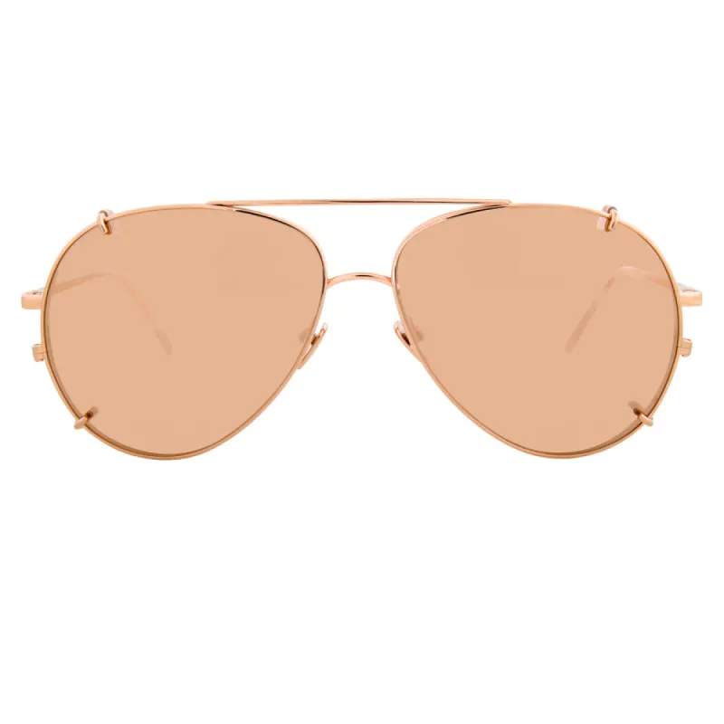Linda Farrow 666 C3 Aviator Sunglasses sold by Linda Farrow
