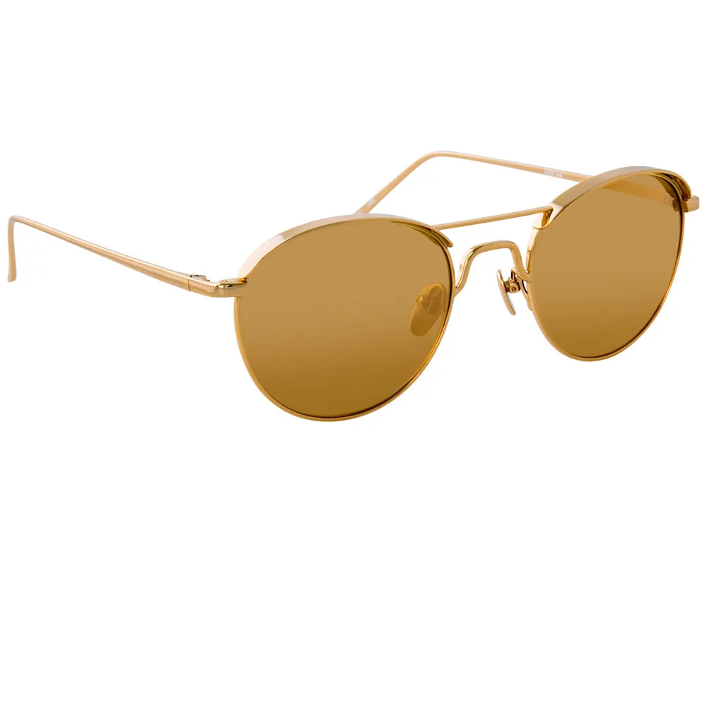 Linda Farrow 623 C1 Oval Sunglasses sold by Linda Farrow product image thumbnail 2