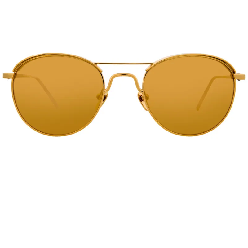 Linda Farrow 623 C1 Oval Sunglasses sold by Linda Farrow