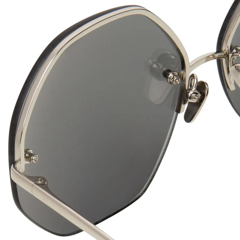 Linda Farrow 567 C2 Oversized Sunglasses sold by Linda Farrow product image thumbnail 4