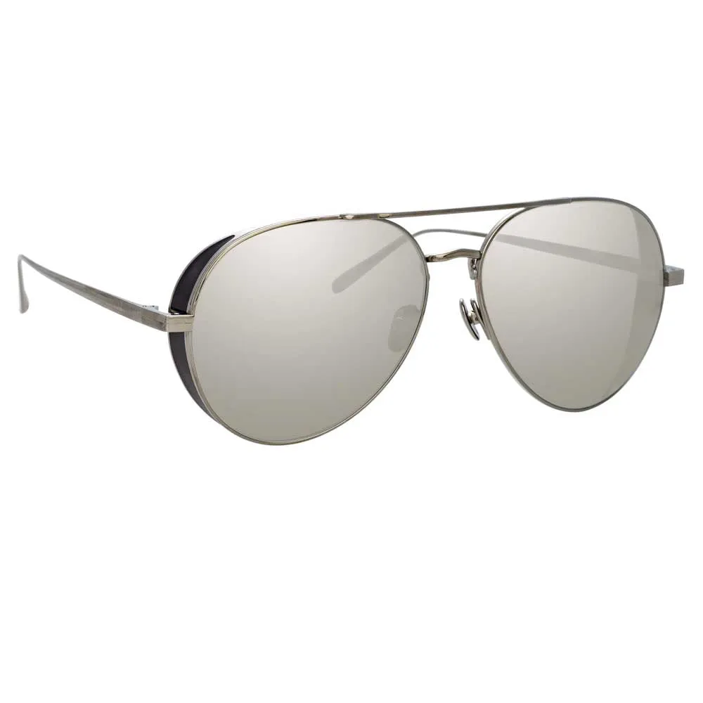 Linda Farrow Elgin C3 Aviator Sunglasses sold by Linda Farrow product image thumbnail 2