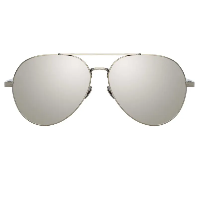 Linda Farrow Elgin C3 Aviator Sunglasses sold by Linda Farrow