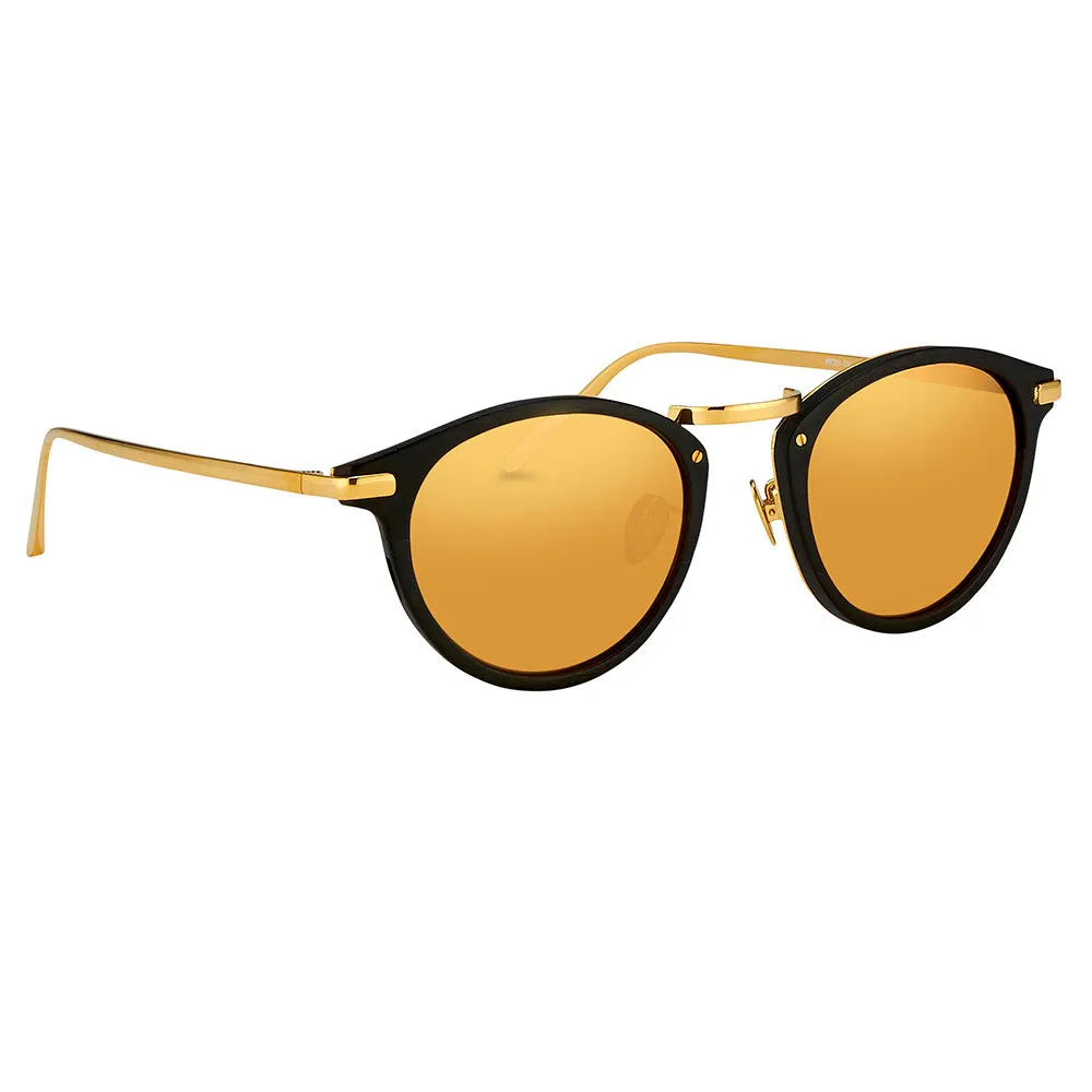 Linda Farrow 512 C1 Oval Sunglasses sold by Linda Farrow product image thumbnail 2