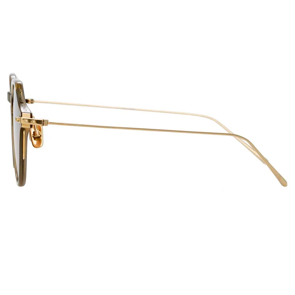 Linda Farrow Linear Wren A C11 Angular Sunglasses sold by Linda Farrow product image thumbnail 3