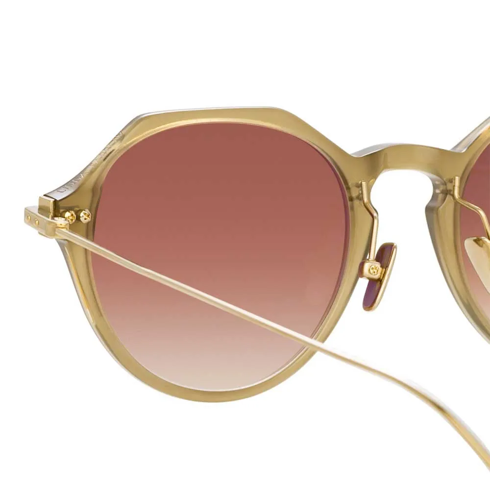 Linda Farrow Linear Wren A C11 Angular Sunglasses sold by Linda Farrow product image thumbnail 4