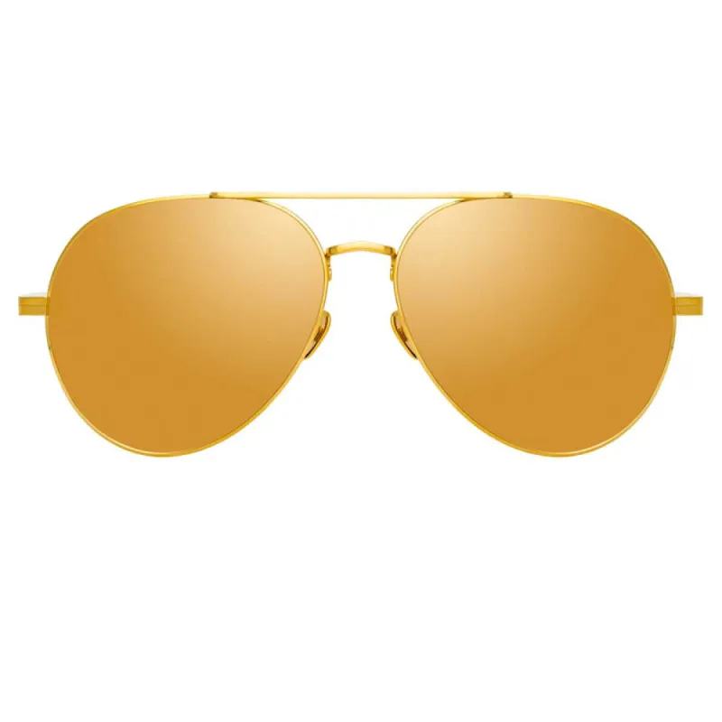 Linda Farrow Elgin C2 Aviator Sunglasses sold by Linda Farrow