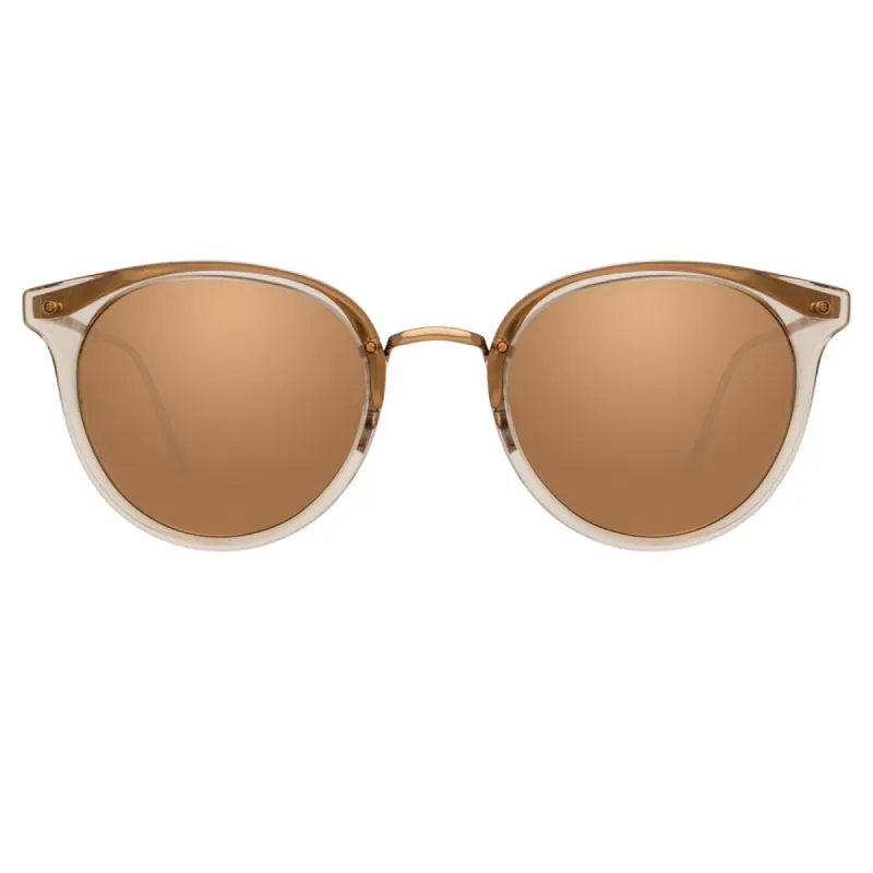 Linda Farrow Dolores C5 Oval Sunglasses sold by Linda Farrow