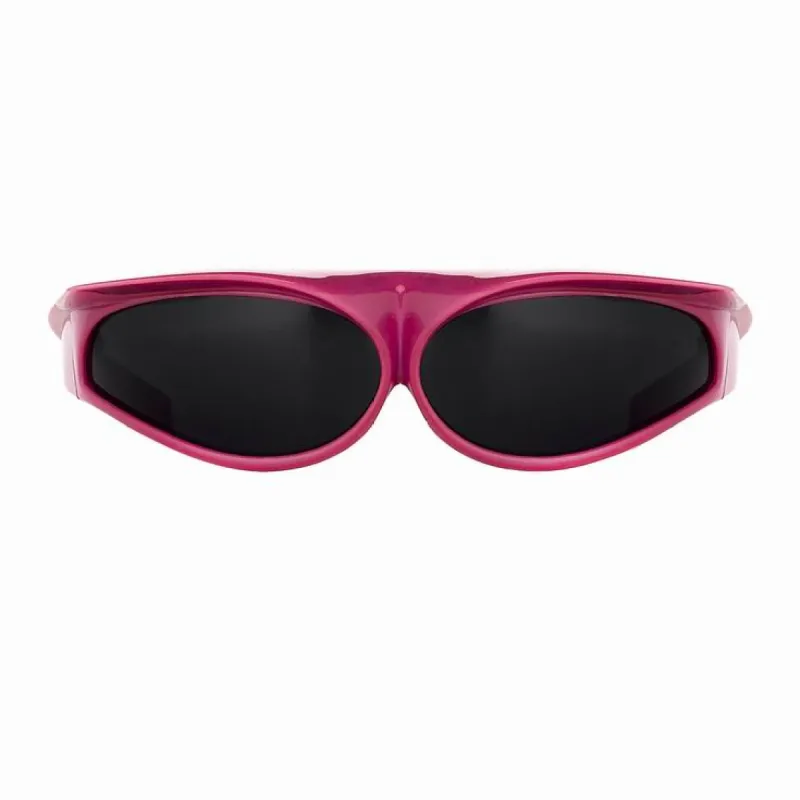 Jeremy Scott Sunviser Sunglasses in Pink sold by Linda Farrow