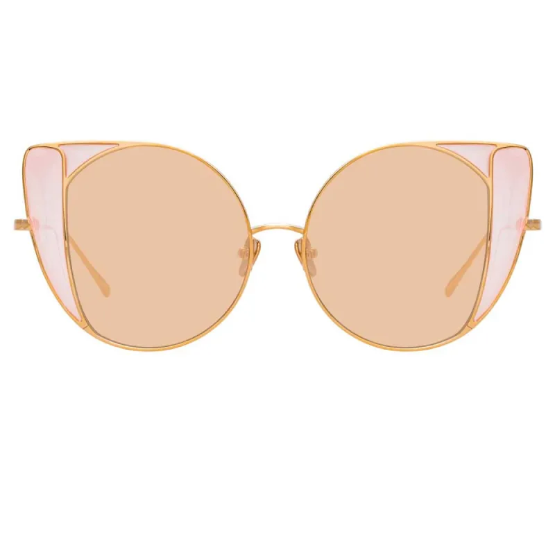 Linda Farrow Austin C8 Cat Eye Sunglasses sold by Linda Farrow