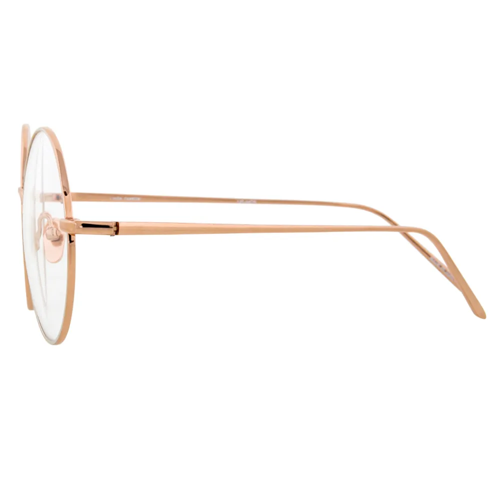 Linda Farrow 647 C9 Round Optical Frame sold by Linda Farrow product image thumbnail 4