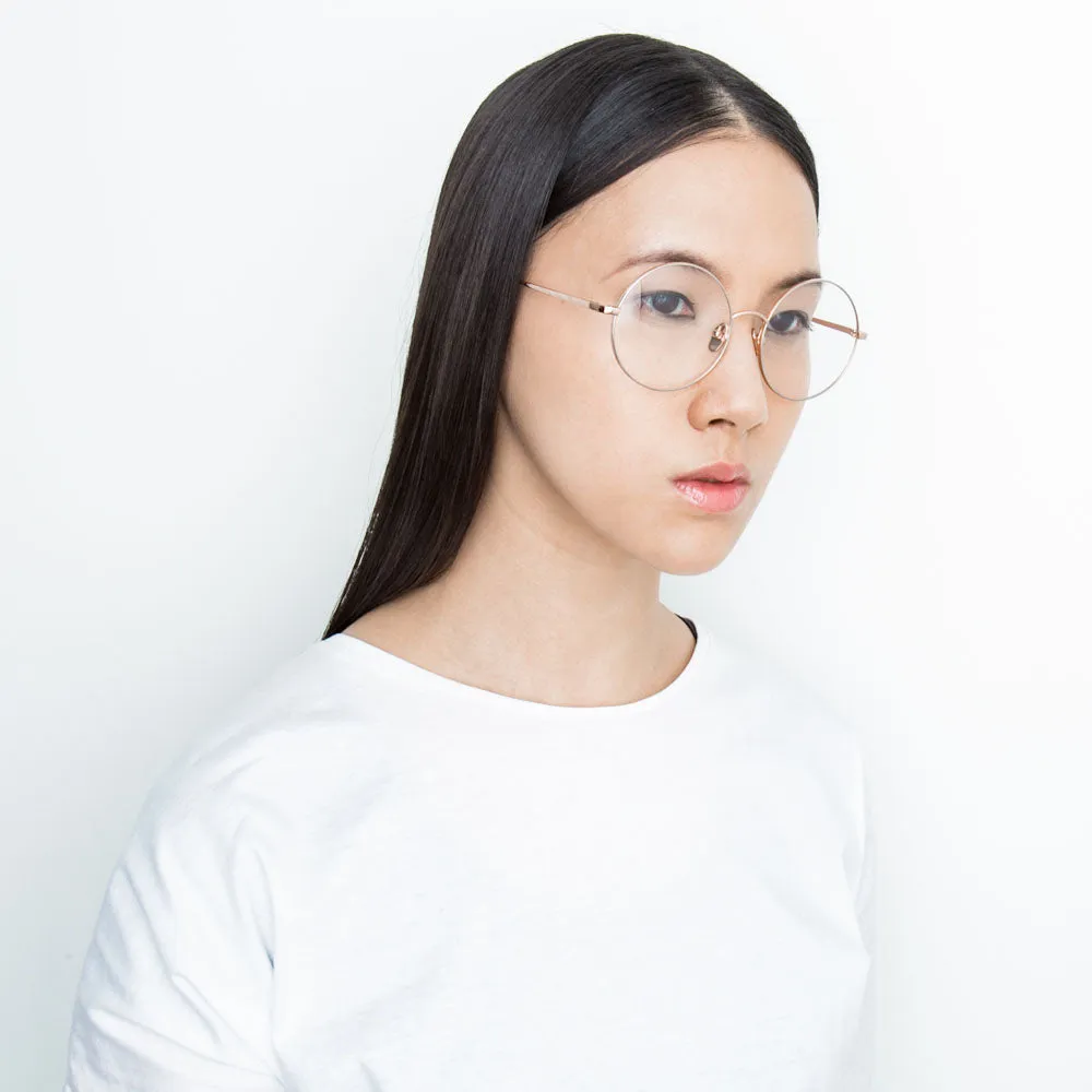 Linda Farrow 647 C9 Round Optical Frame sold by Linda Farrow