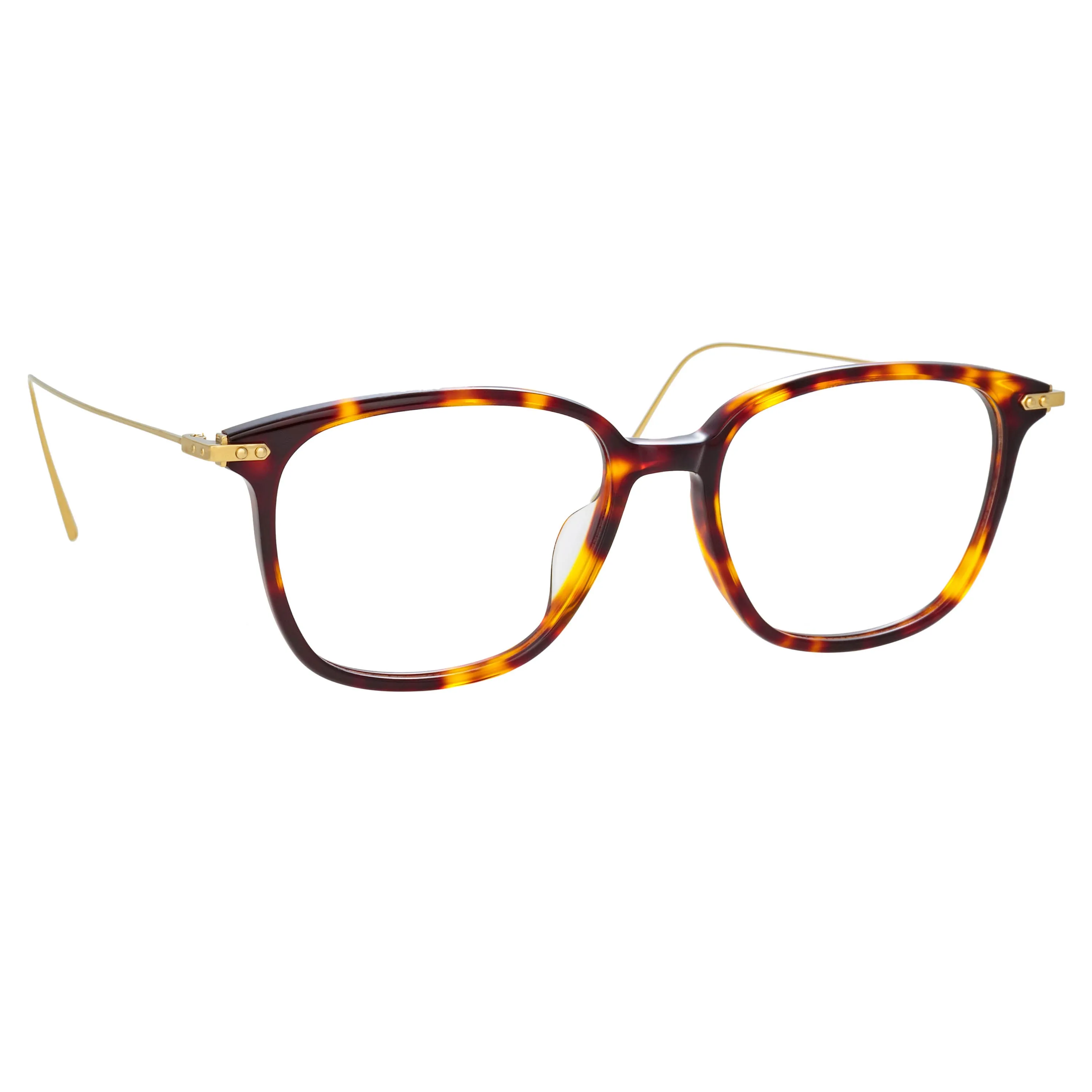 Coffey A Rectangular Optical Frame in Tortoiseshell sold by Linda Farrow product image thumbnail 2