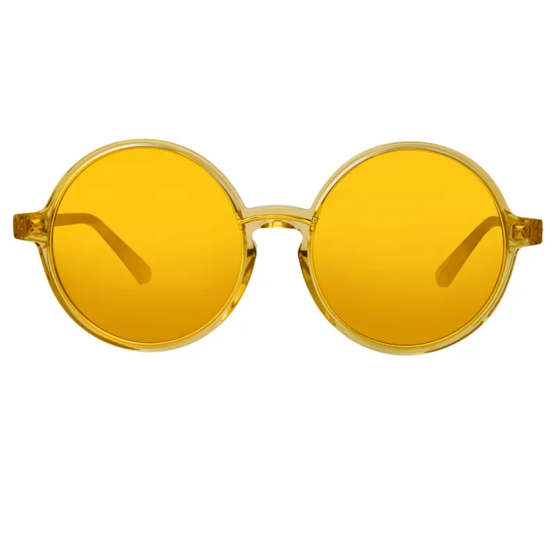 Linda Farrow 650 C6 Round Sunglasses sold by Linda Farrow