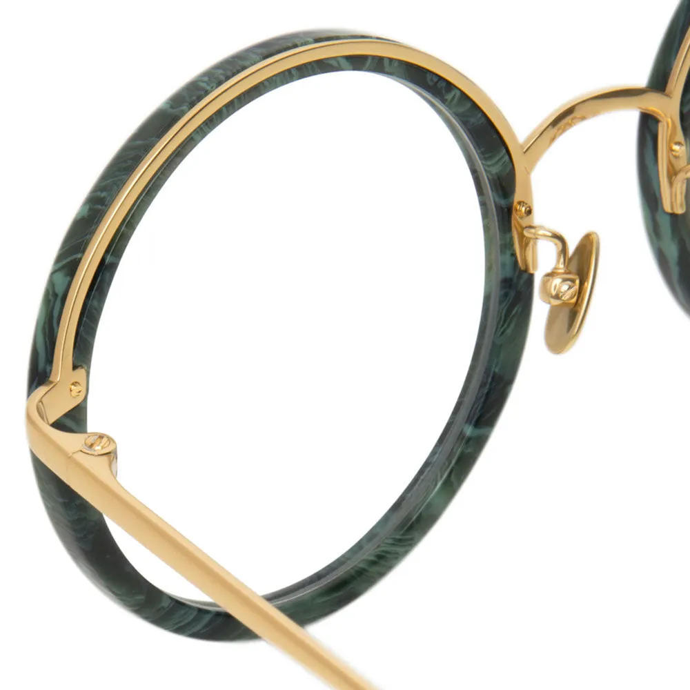 Linda Farrow Tracy C53 Round Optical Frame sold by Linda Farrow product image thumbnail 4