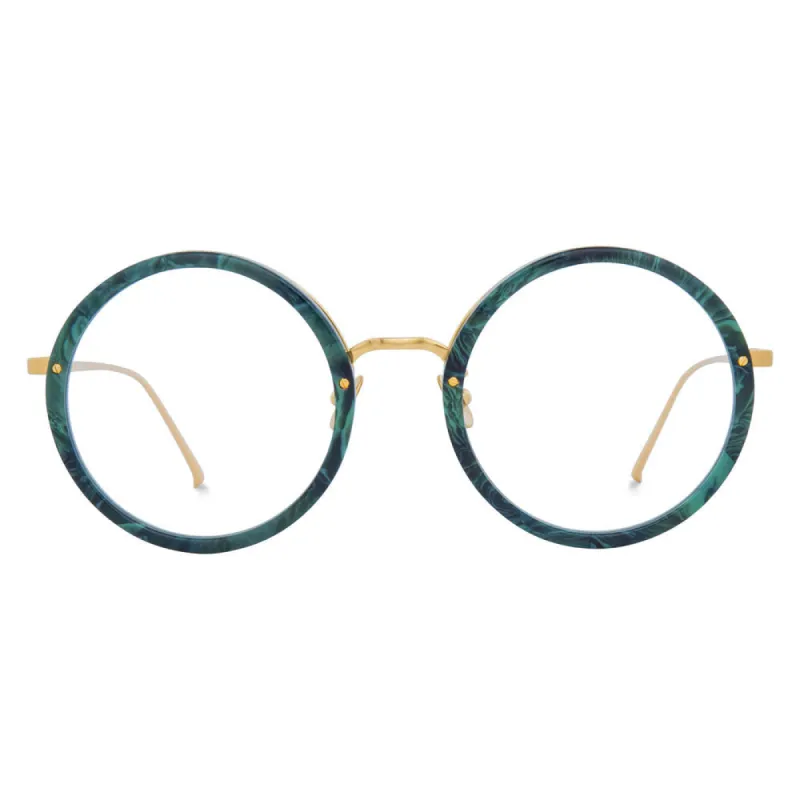 Linda Farrow Tracy C53 Round Optical Frame sold by Linda Farrow