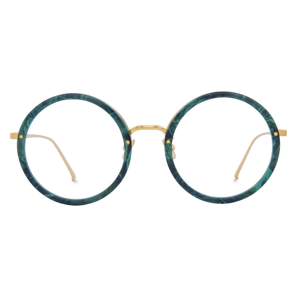 Linda Farrow Tracy C53 Round Optical Frame sold by Linda Farrow