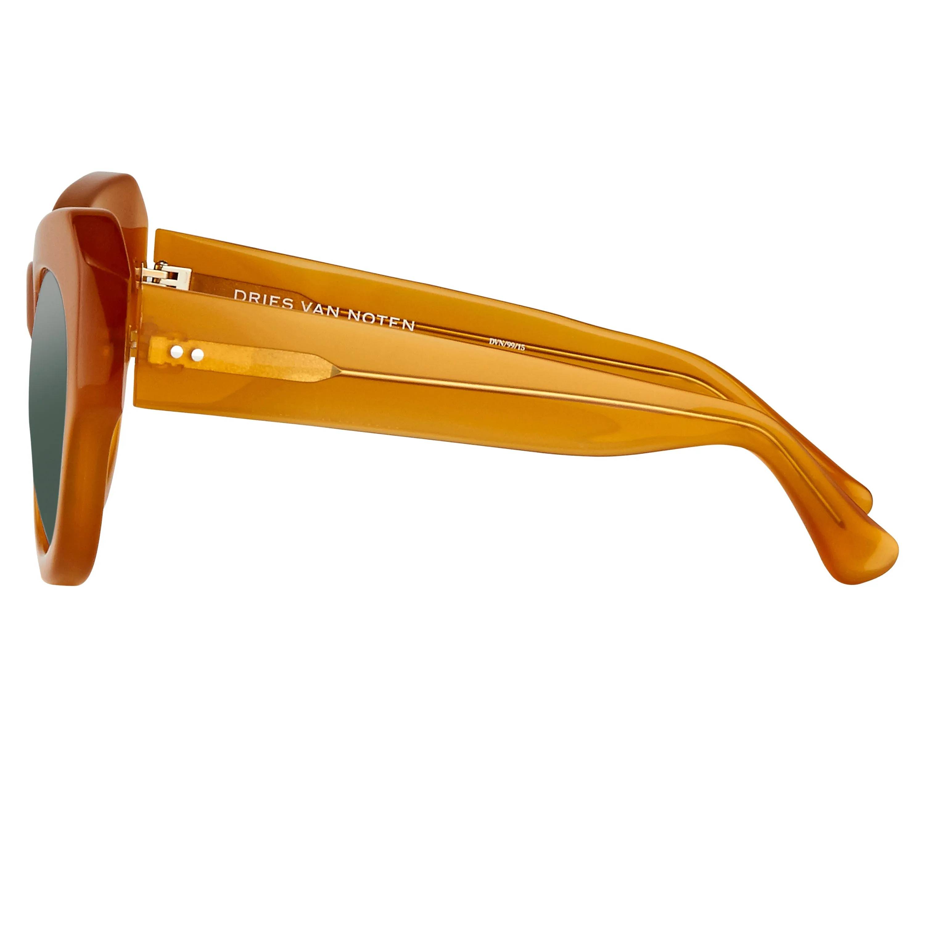 Dries van Noten 99 C15 Angular Sunglasses sold by Linda Farrow product image thumbnail 3
