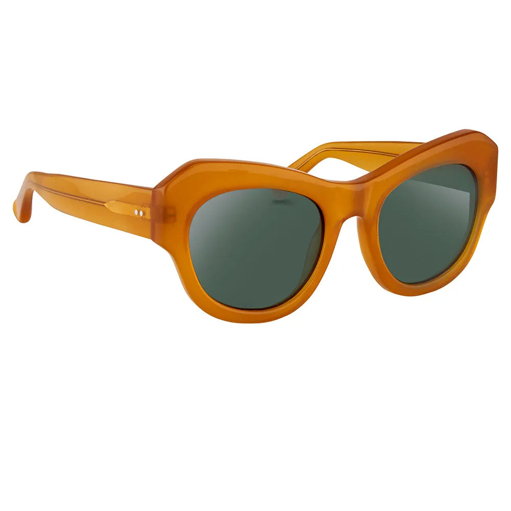 Dries van Noten 99 C15 Angular Sunglasses sold by Linda Farrow product image thumbnail 2