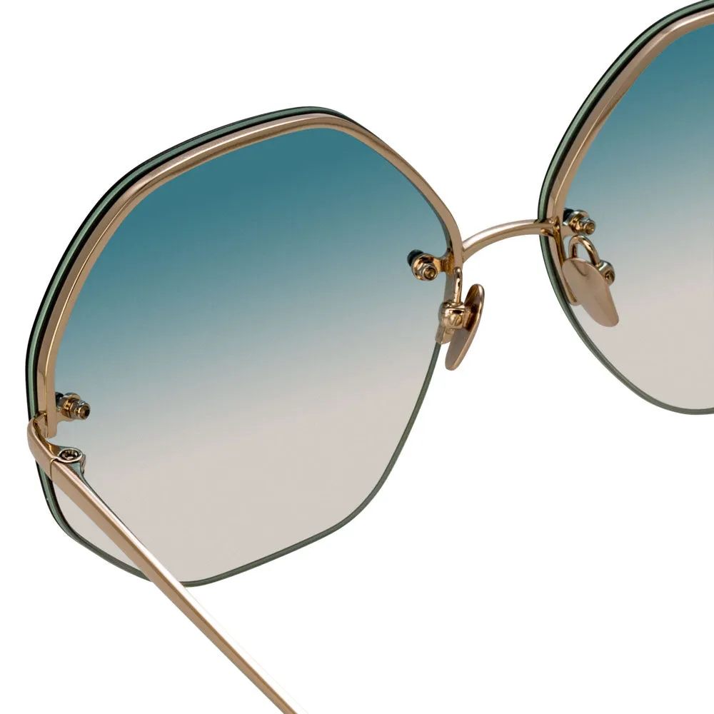 Linda Farrow 567 C9 Oversized Sunglasses sold by Linda Farrow product image thumbnail 4