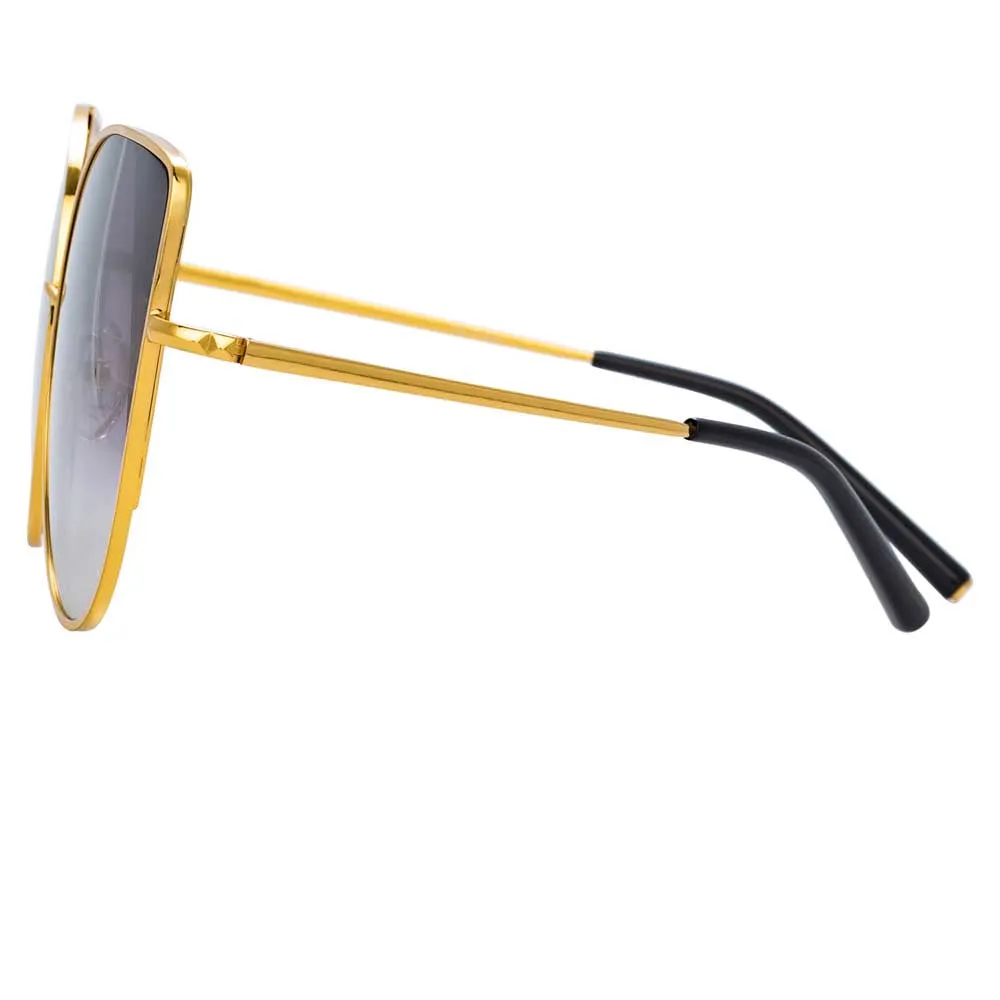 Matthew Williamson Orchid C1 Oversized Sunglasses sold by Linda Farrow product image thumbnail 3