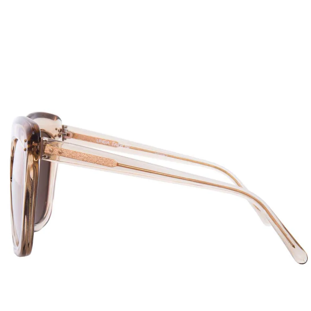 Linda Farrow 556 C5 Oversized Sunglasses sold by Linda Farrow product image thumbnail 3