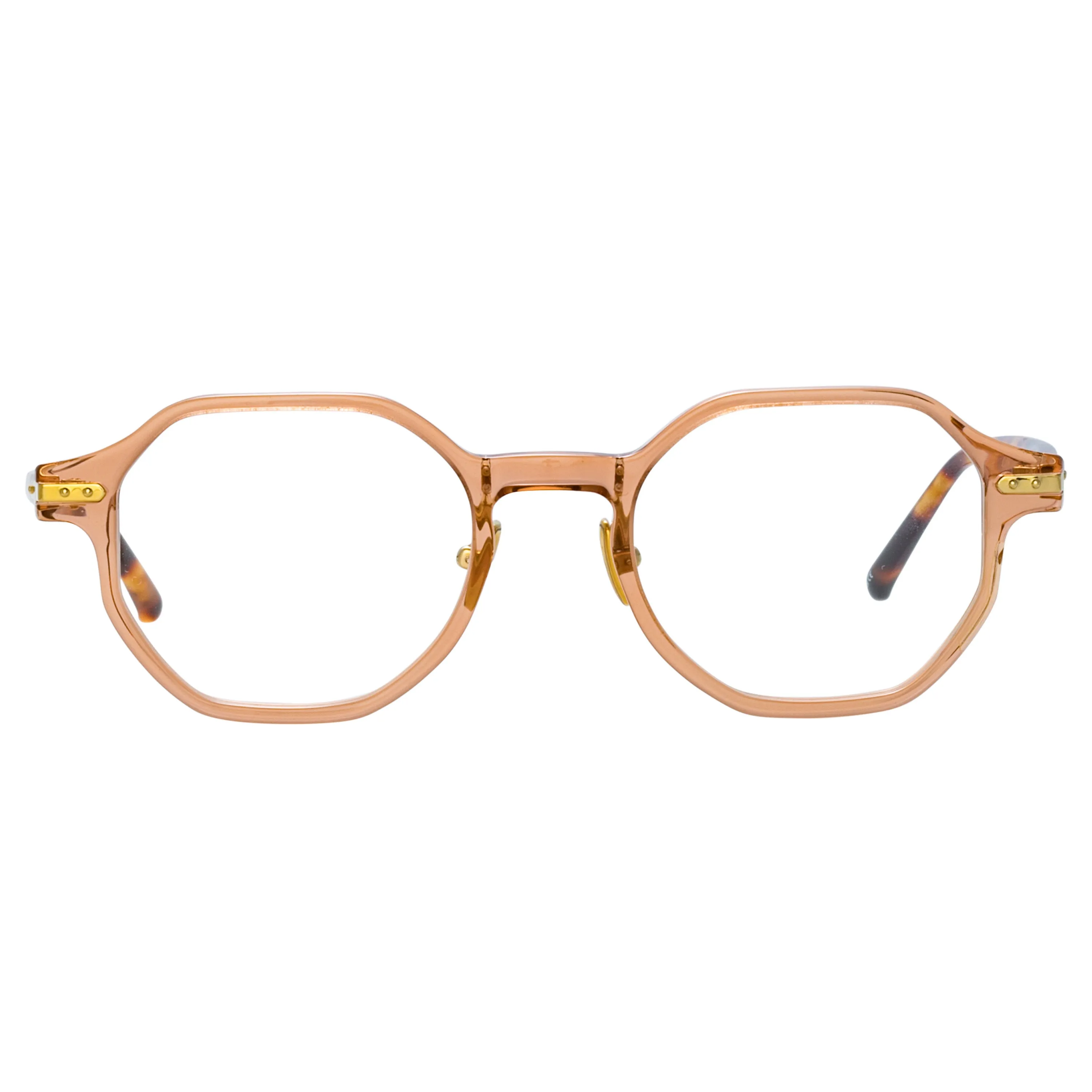 Men's Axis Angular Optical Frame in Toffee (Asian Fit) sold by Linda Farrow product image thumbnail 2