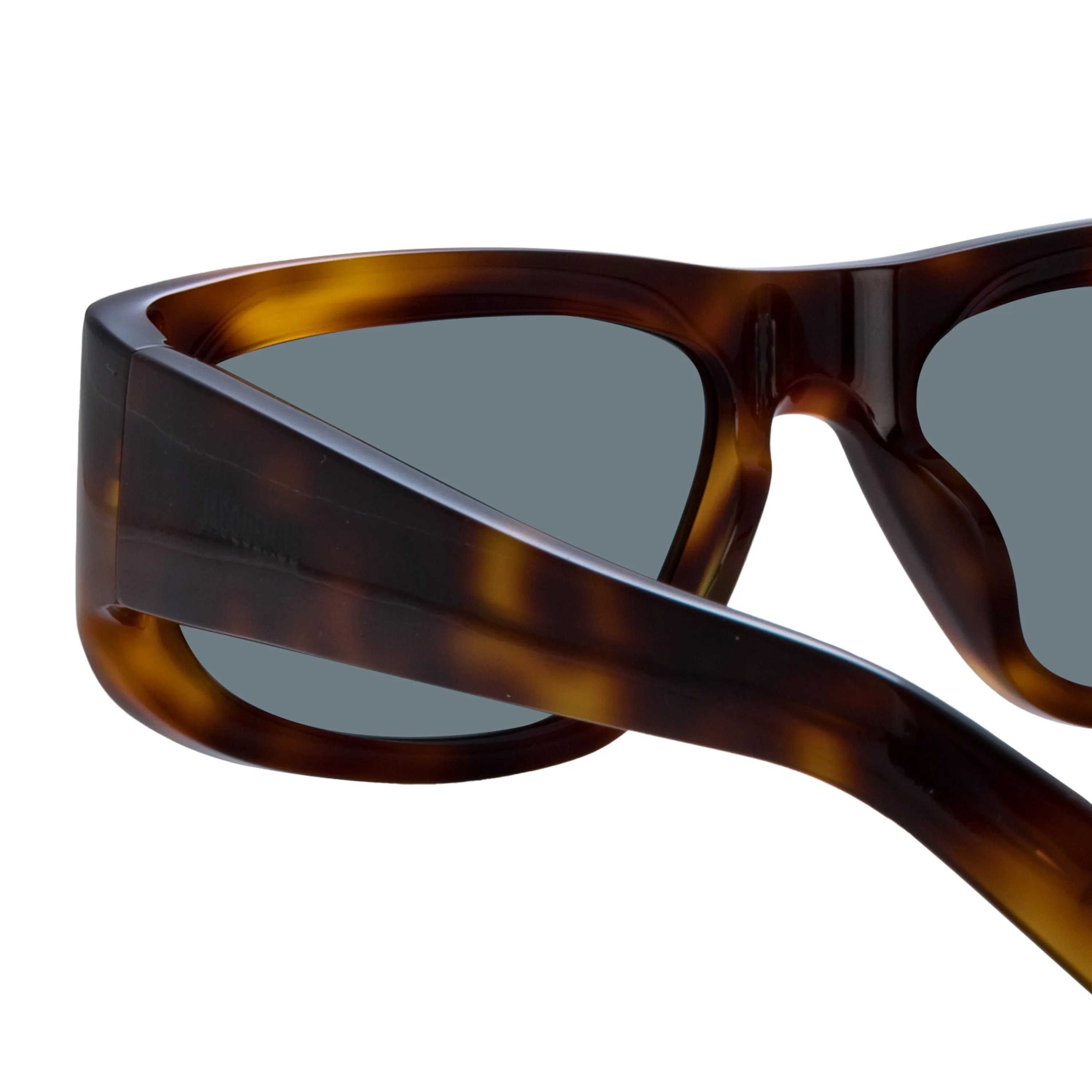 Pilota D-Frame Sunglasses in Tortoiseshell by Jacquemus sold by Linda Farrow product image thumbnail 4
