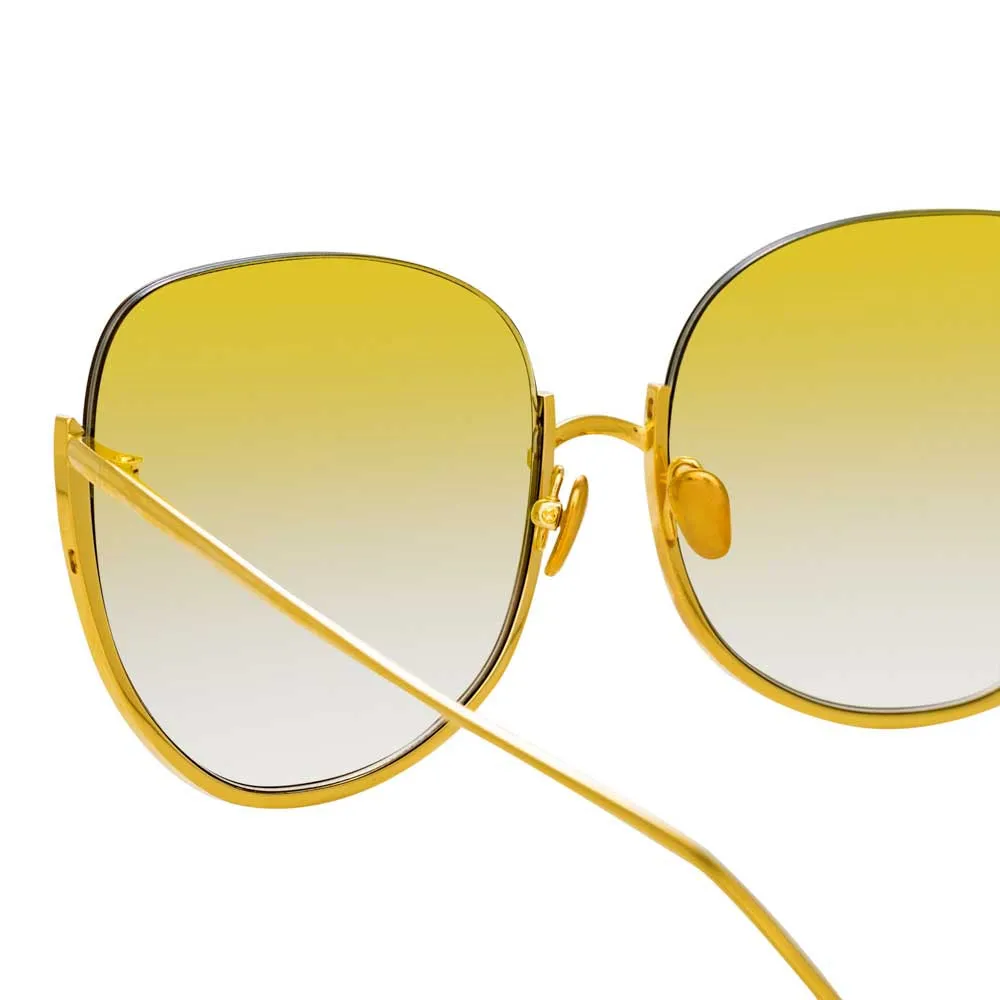 Linda Farrow Kennedy C4 Oversized Sunglasses sold by Linda Farrow product image thumbnail 4