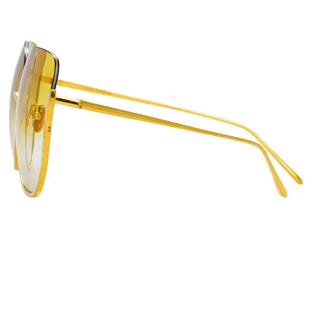 Linda Farrow Kennedy C4 Oversized Sunglasses sold by Linda Farrow product image thumbnail 3
