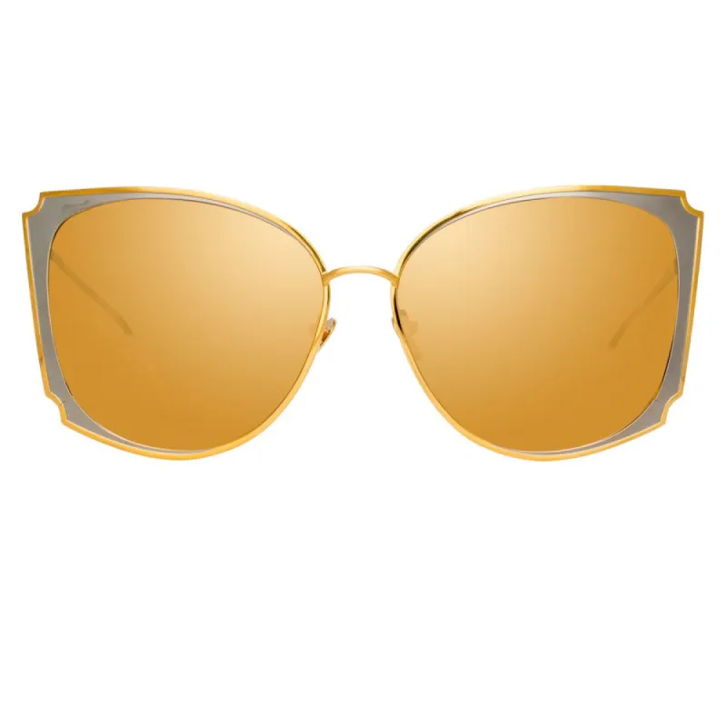 Linda Farrow Tahra C2 Cat Eye Sunglasses sold by Linda Farrow