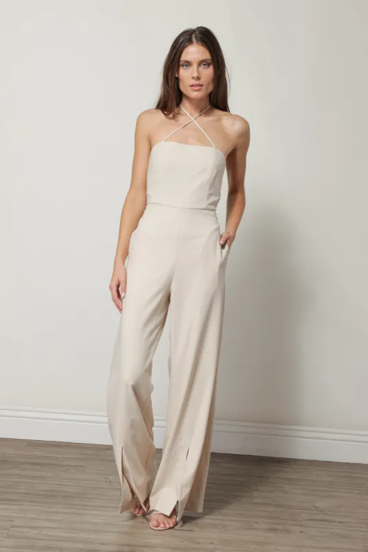CELINE JUMPSUIT WITH SLIT sold by Line & Dot