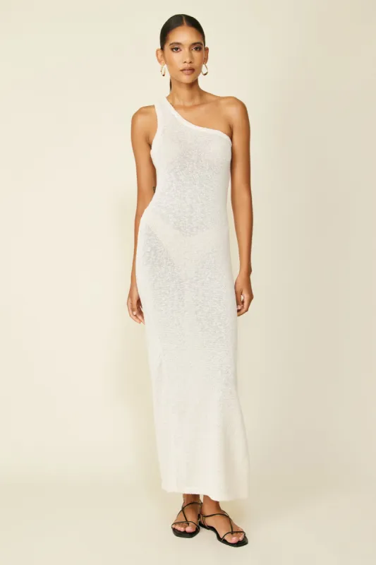 POOLSIDE ONE SHOULDER DRESS sold by Line & Dot