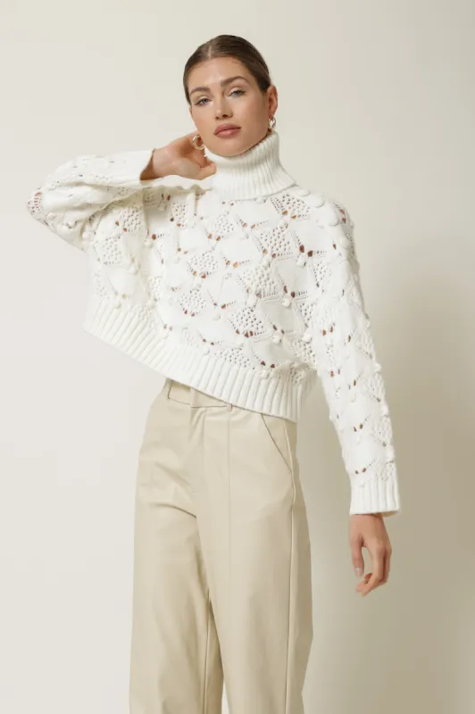 SHIRLEY TURTLE NECK TOP sold by Line & Dot