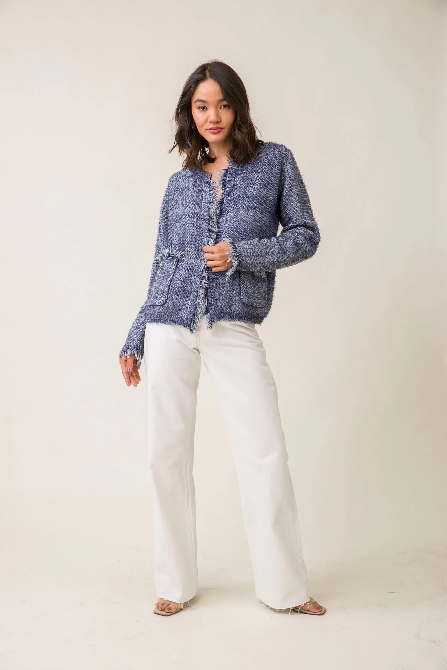 BONNY FRINGE CARDIGAN sold by Line & Dot product image thumbnail 2