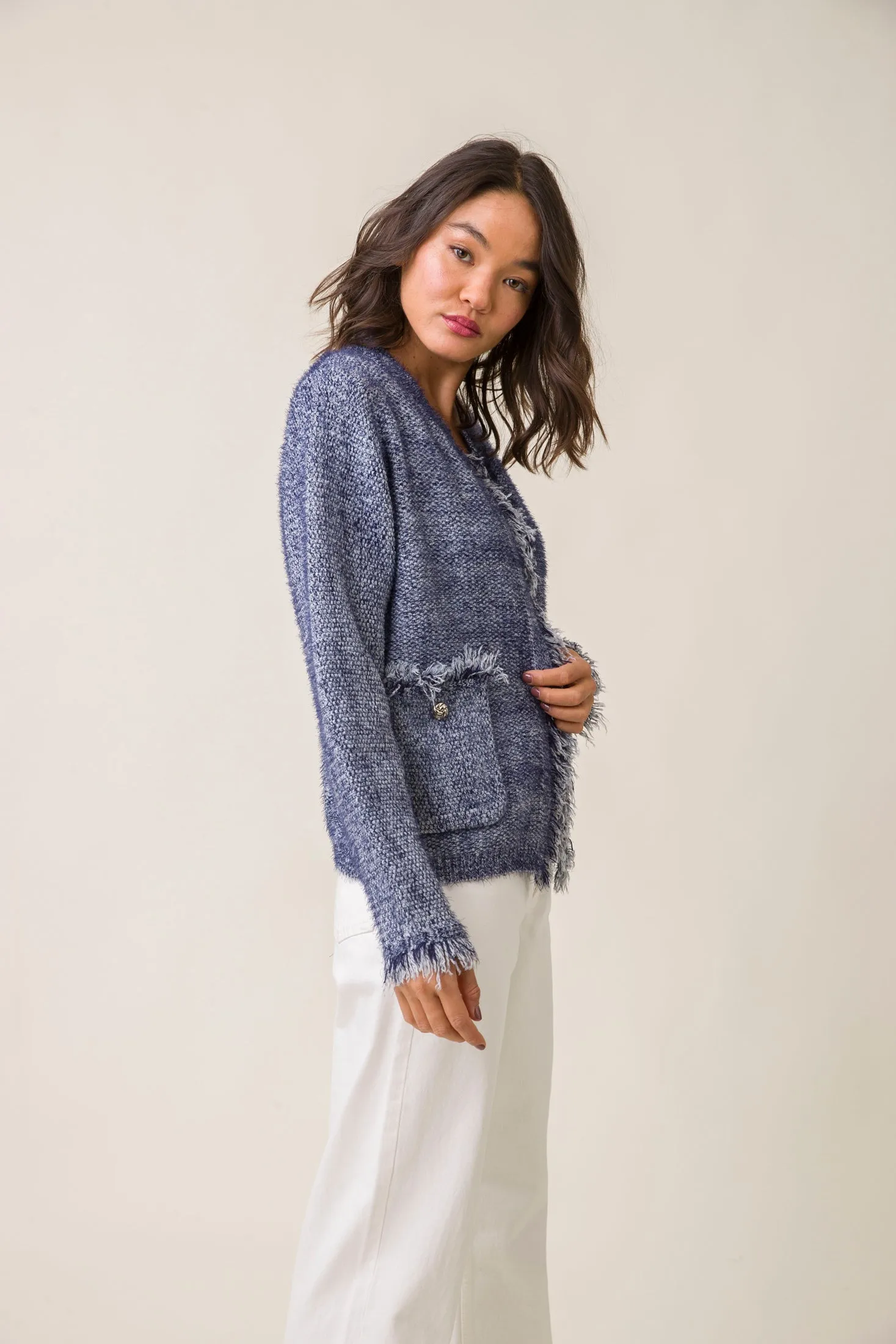 BONNY FRINGE CARDIGAN sold by Line & Dot product image thumbnail 5