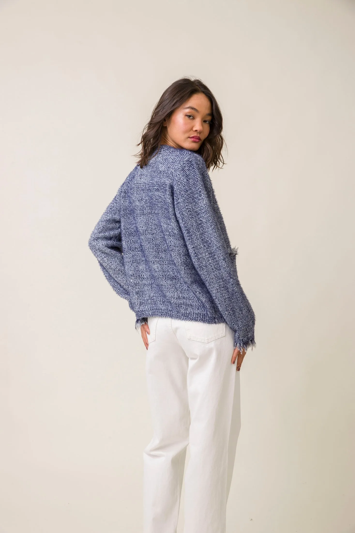 BONNY FRINGE CARDIGAN sold by Line & Dot product image thumbnail 4