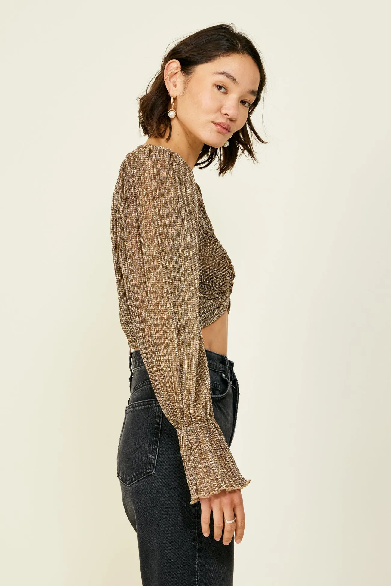 Jordie Long Sleeve Blouse sold by Line & Dot product image thumbnail 4