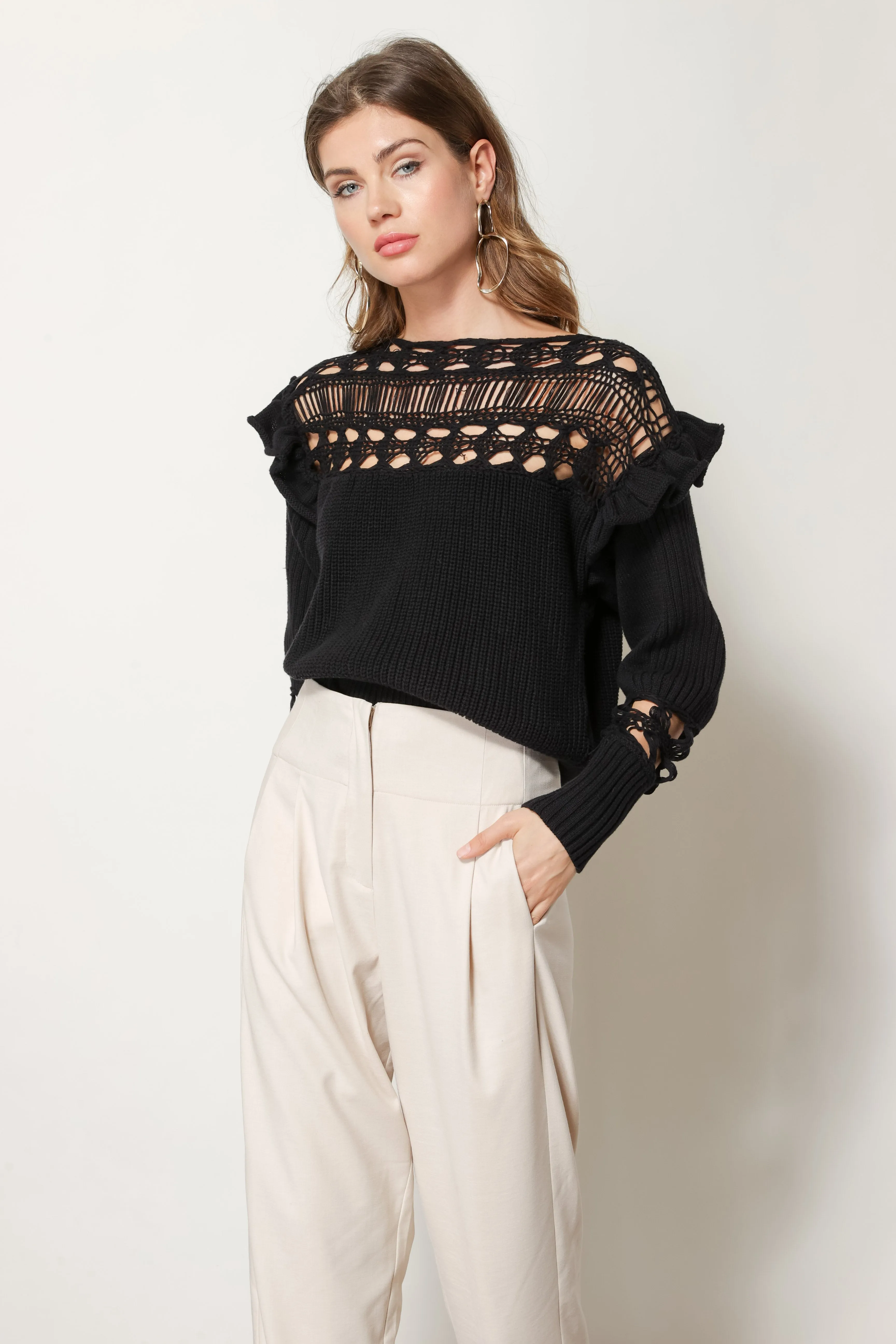 LILA SWEATER sold by Line & Dot