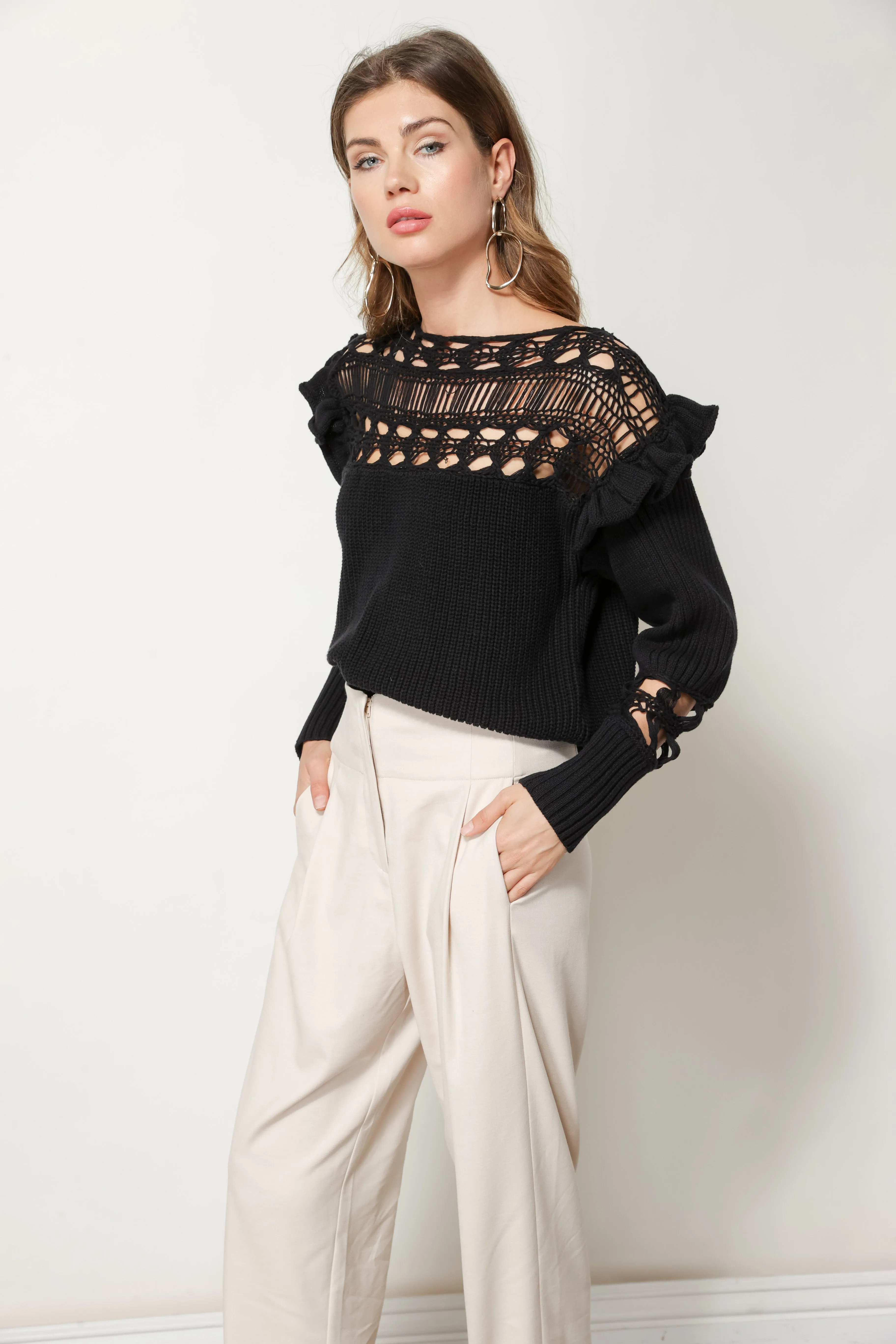 LILA SWEATER sold by Line & Dot product image thumbnail 4