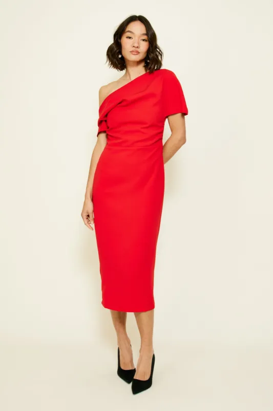 PHILLIPA MIDI DRESS sold by Line & Dot