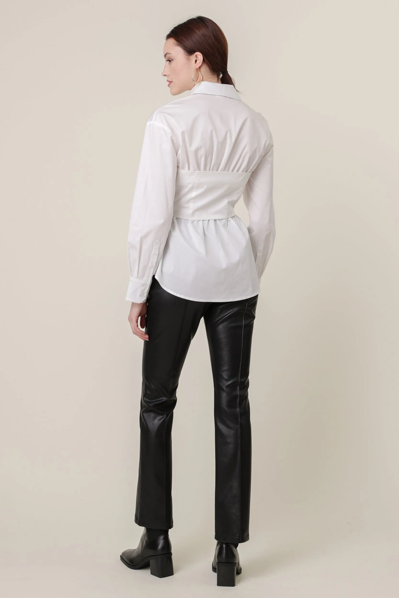 RENE POPLIN TOP sold by Line & Dot product image thumbnail 4