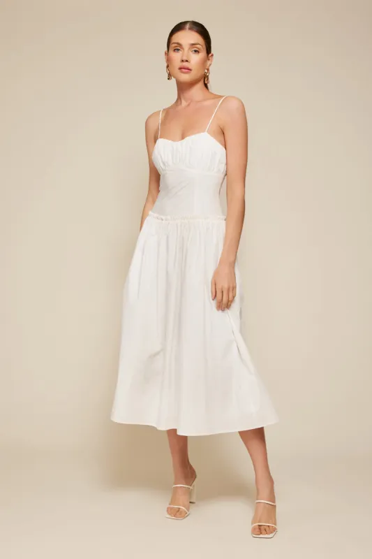 MAISON CORSET MAXI DRESS sold by Line & Dot